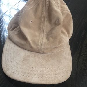 suede cap